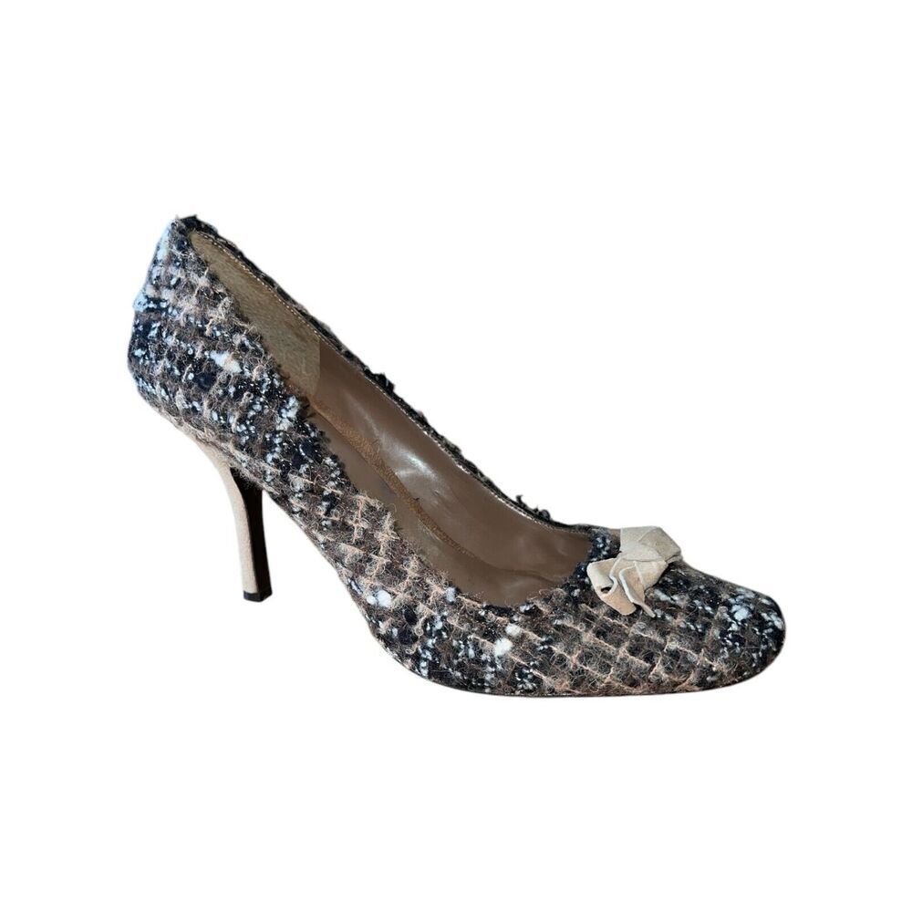 Bandolino Camilla Light Brown Fabric Round Toe Womens Size 10M NEW WITH BOX